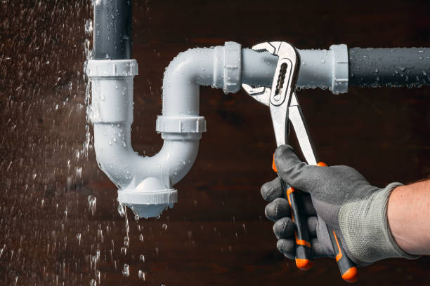 Professional Drain Cleaning technician working in Winslow, IL